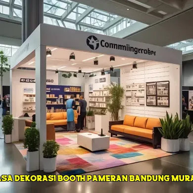 jasa dekorasi booth pameran bandung murah